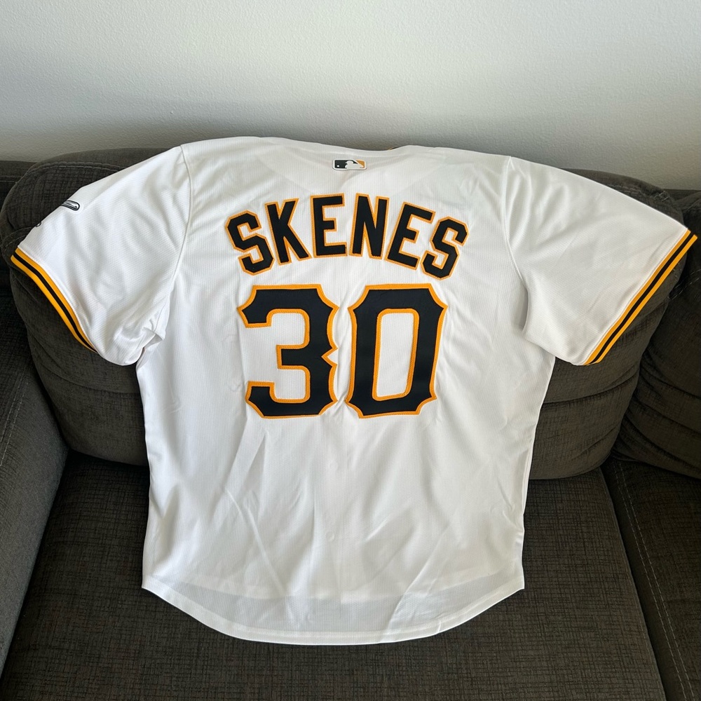 Nike Authentic Pittsburgh Pirates Paul Skenes #30 Limited Jersey Men’s Sz: L - Picture 7 of 8
